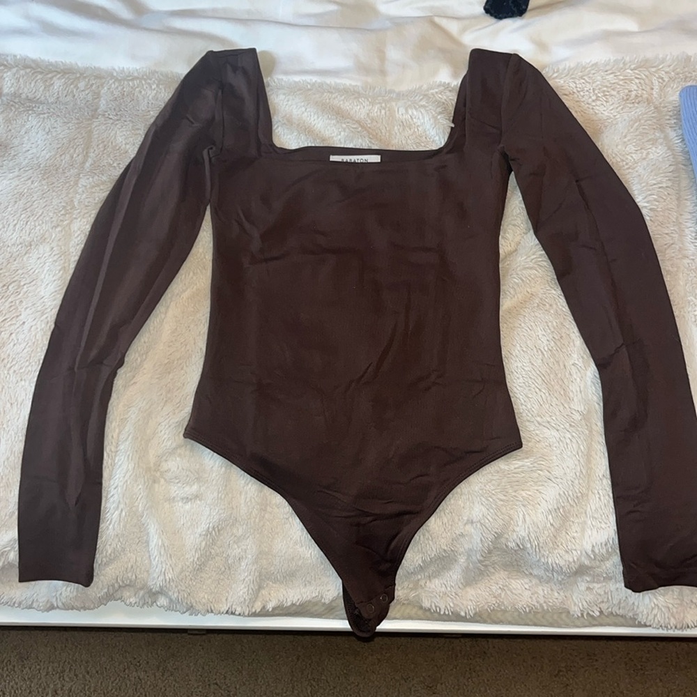 Aritzia Babaton Square Neck Bodysuit